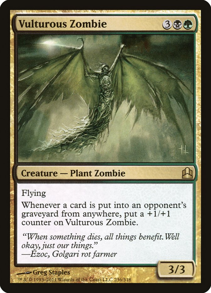 Vulturous Zombie [Commander 2011] - Devastation Store | Devastation Store