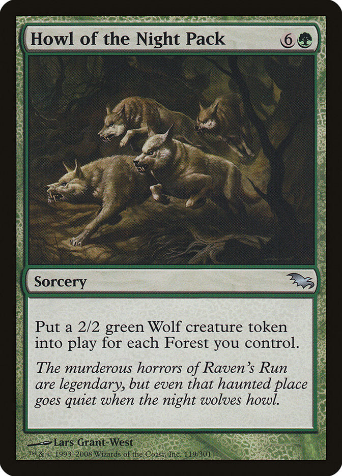 Howl of the Night Pack [Shadowmoor] - Devastation Store | Devastation Store