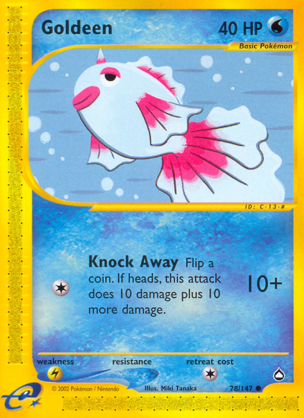 Goldeen (78/147) [Aquapolis] | Devastation Store