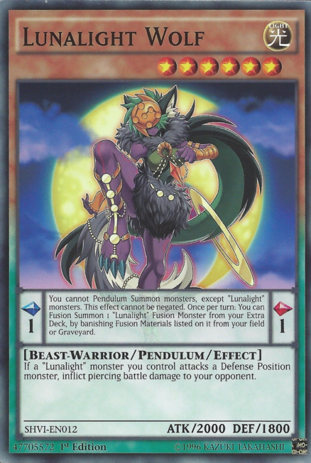 Lunalight Wolf [SHVI-EN012] Common | Devastation Store