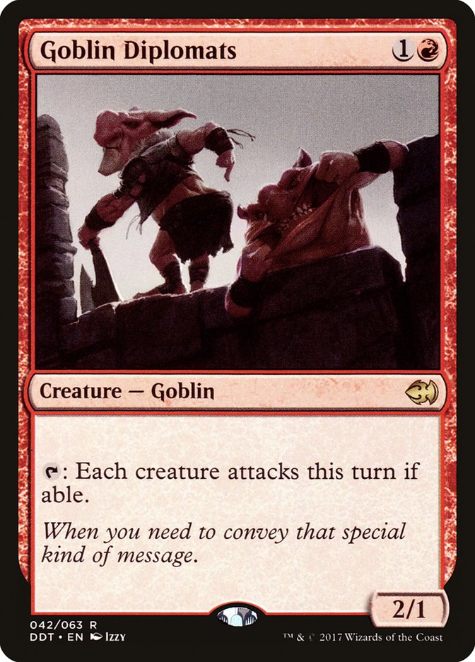 Goblin Diplomats [Duel Decks: Merfolk vs. Goblins] - Devastation Store | Devastation Store