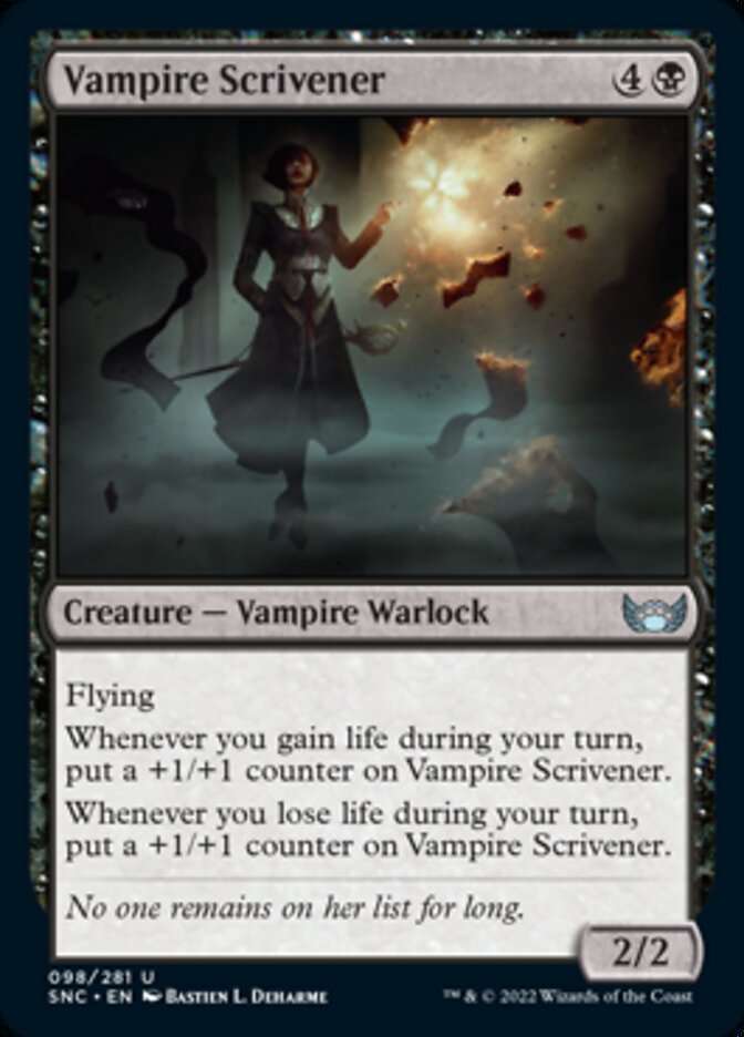 Vampire Scrivener [Streets of New Capenna] | Devastation Store