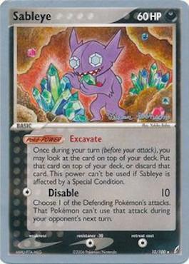 Sableye (10/100) (Intimidation - Tristan Robinson) [World Championships 2008] | Devastation Store