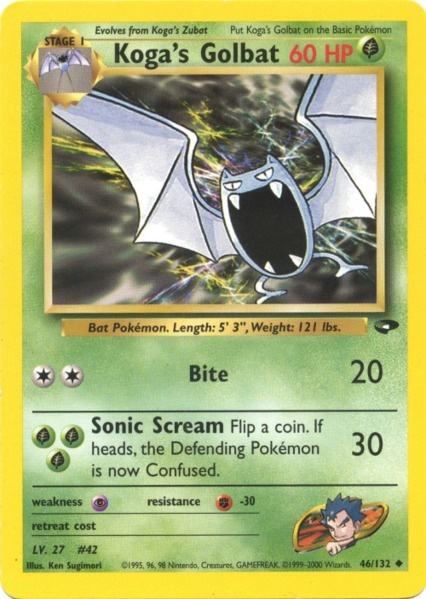 Koga's Golbat (46/132) [Gym Challenge Unlimited] | Devastation Store