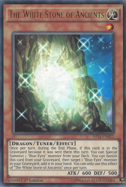 The White Stone of Ancients [SHVI-EN022] Ultra Rare | Devastation Store