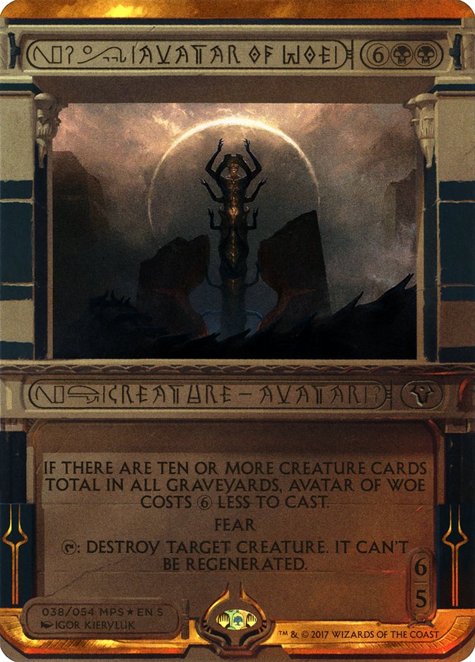 Avatar of Woe (Invocation) [Amonkhet Invocations] - Devastation Store | Devastation Store