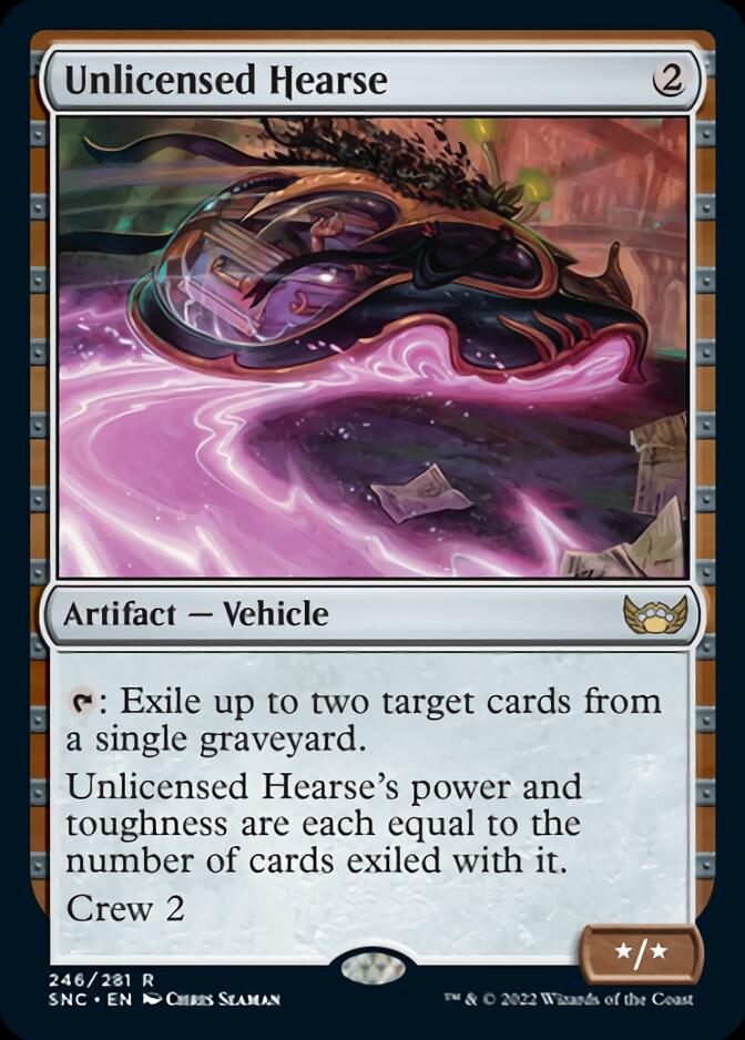 Unlicensed Hearse [Streets of New Capenna] | Devastation Store