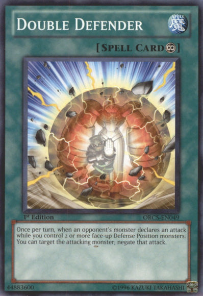 Double Defender [ORCS-EN049] Common | Devastation Store
