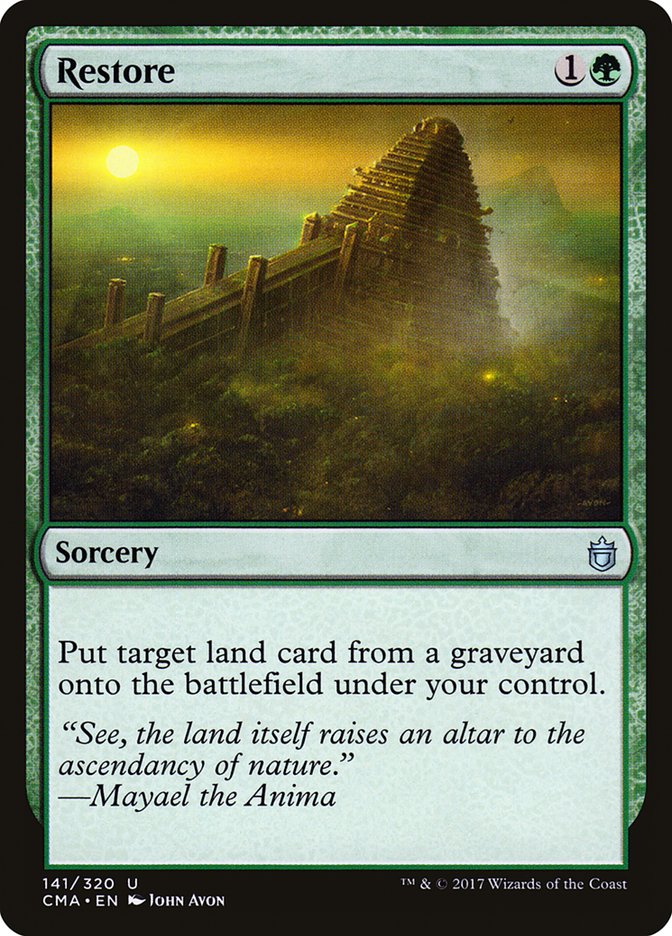 Restore [Commander Anthology] - Devastation Store | Devastation Store