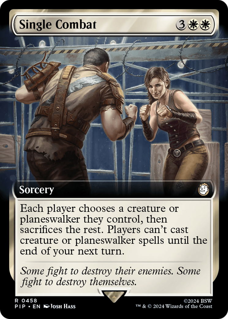 Single Combat (Extended Art) [Fallout] | Devastation Store