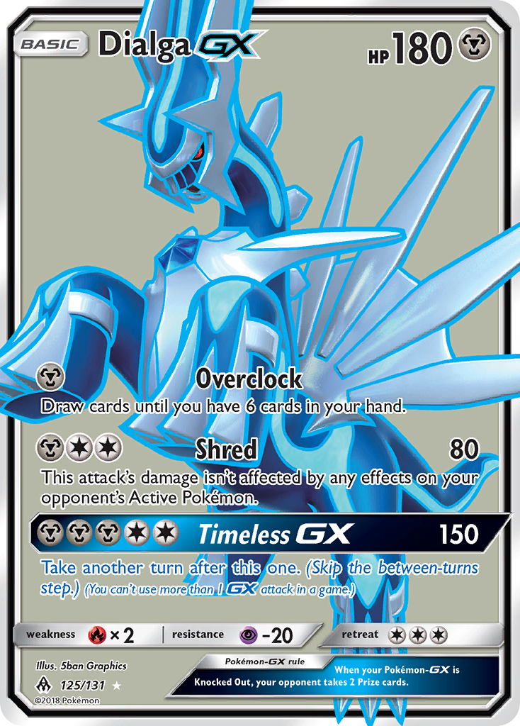 Dialga GX (125/131) [Sun & Moon: Forbidden Light] | Devastation Store