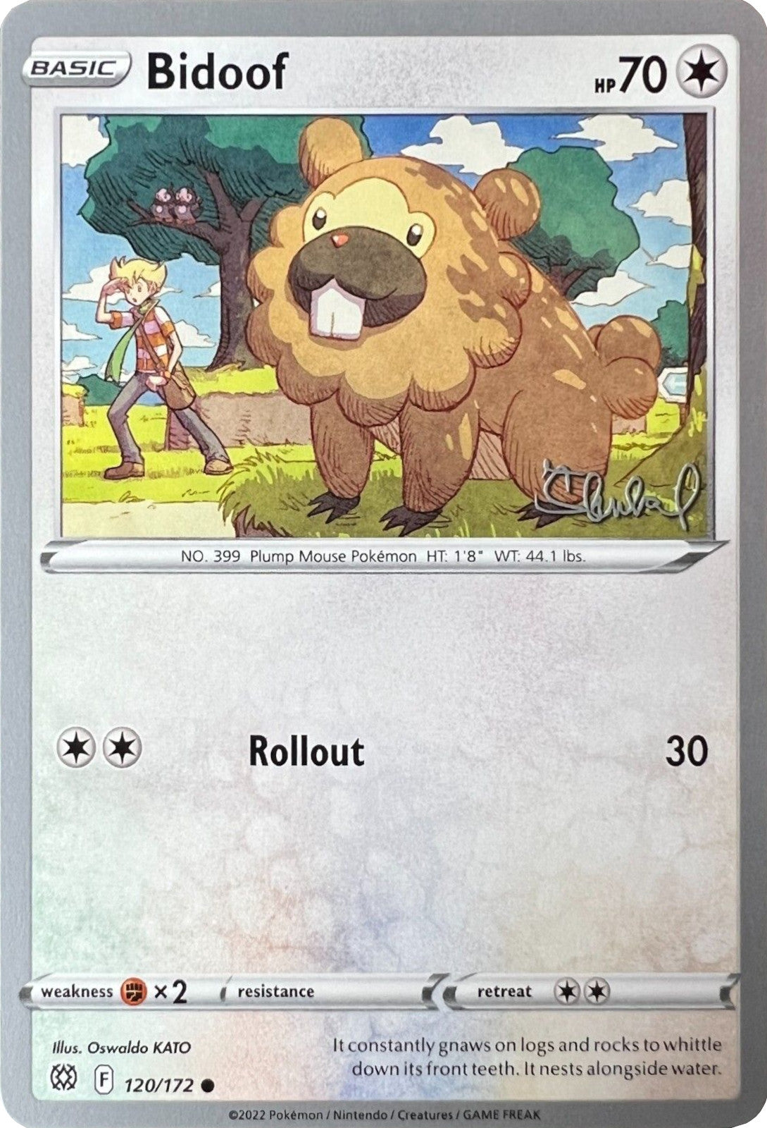 Bidoof (120/172) (ADP - Ondrej Skubal) [World Championships 2022] | Devastation Store