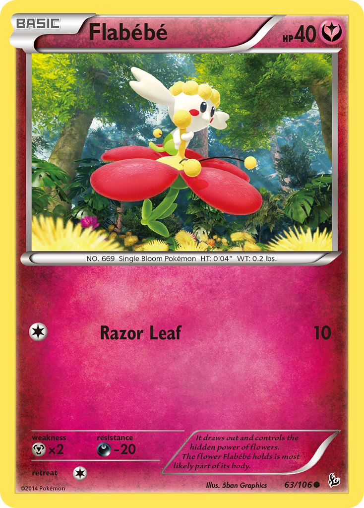 Flabebe (63/106) [XY: Flashfire] | Devastation Store
