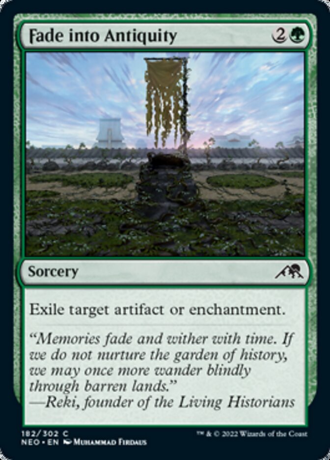 Fade into Antiquity [Kamigawa: Neon Dynasty] | Devastation Store
