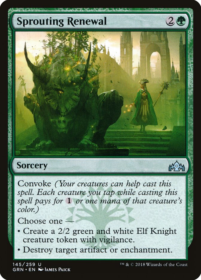 Sprouting Renewal [Guilds of Ravnica] - Devastation Store | Devastation Store