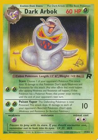 Dark Arbok (19/82) (W Stamped Promo) [Team Rocket Unlimited] | Devastation Store