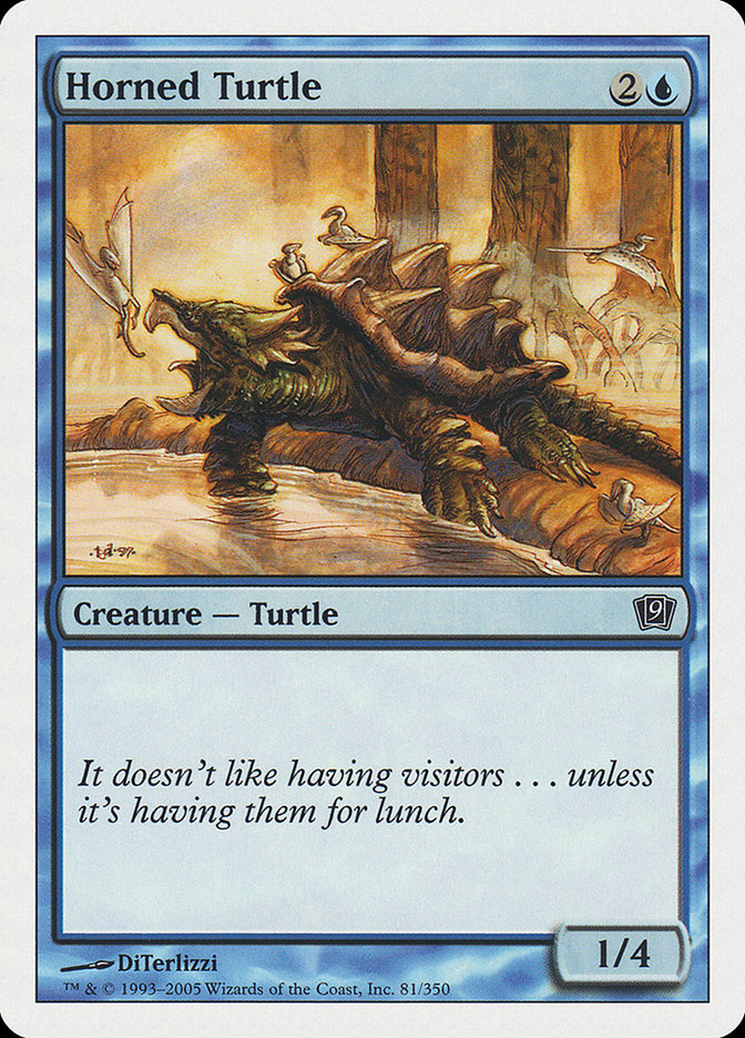 Horned Turtle [Ninth Edition] | Devastation Store