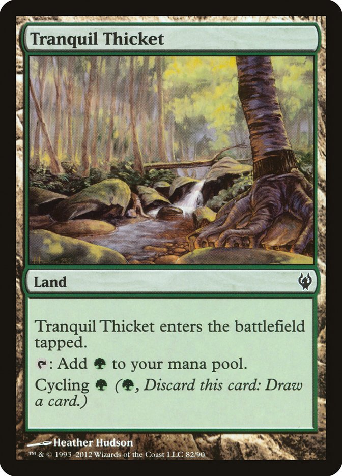 Tranquil Thicket [Duel Decks: Izzet vs. Golgari] - Devastation Store | Devastation Store