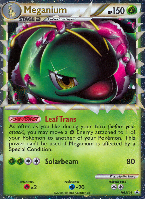 Meganium (HGSS08) [HeartGold & SoulSilver: Black Star Promos] | Devastation Store