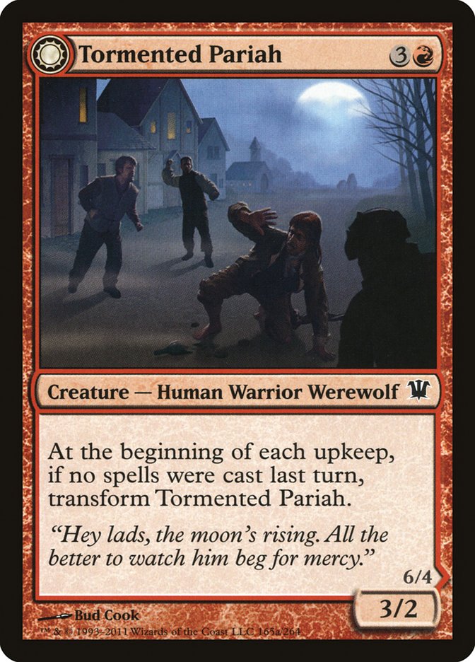 Tormented Pariah // Rampaging Werewolf [Innistrad] - Devastation Store | Devastation Store