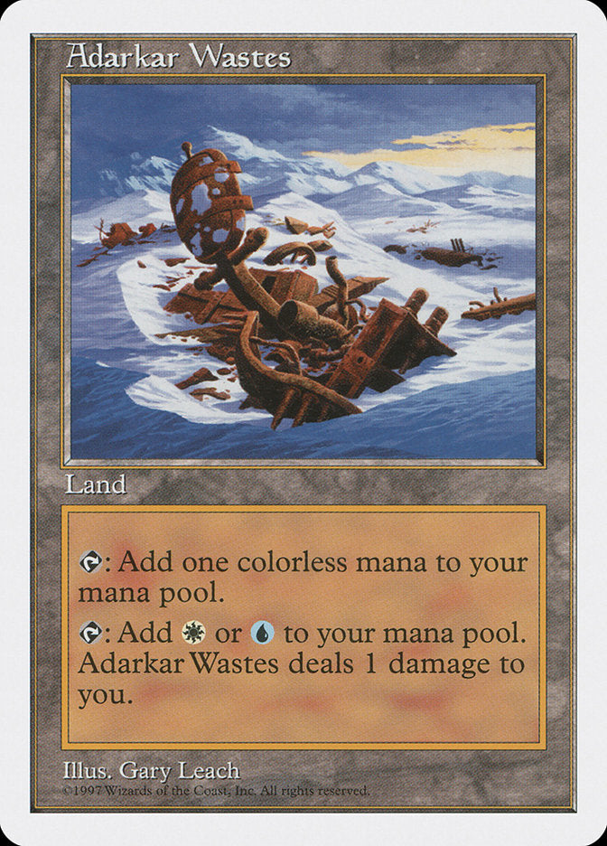 Adarkar Wastes [Fifth Edition] - Devastation Store | Devastation Store