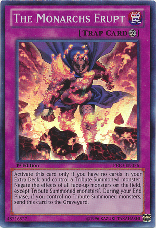 The Monarchs Erupt [PRIO-EN076] Super Rare | Devastation Store