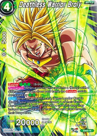 Deathless Warrior Broly [EX03-16] | Devastation Store