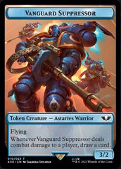 Soldier (004) // Vanguard Suppressor Double-Sided Token [Universes Beyond: Warhammer 40,000 Tokens] | Devastation Store