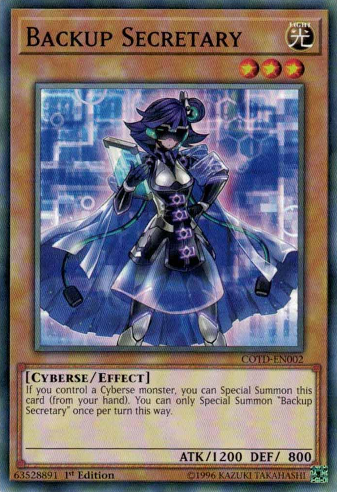 Backup Secretary [COTD-EN002] Common | Devastation Store