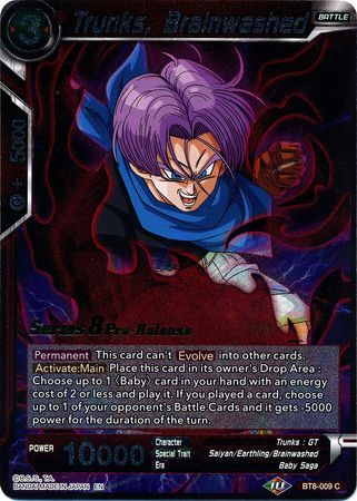 Trunks, Brainwashed [BT8-009_PR] | Devastation Store