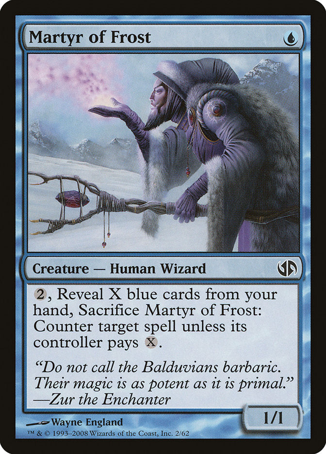 Martyr of Frost [Duel Decks: Jace vs. Chandra] - Devastation Store | Devastation Store