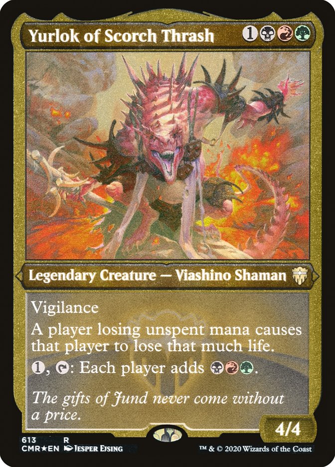 Yurlok of Scorch Thrash (Etched) [Commander Legends] | Devastation Store