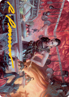 Asmoranomardicadaistinaculdacar Art Card (Gold-Stamped Signature) [Modern Horizons 2 Art Series] | Devastation Store