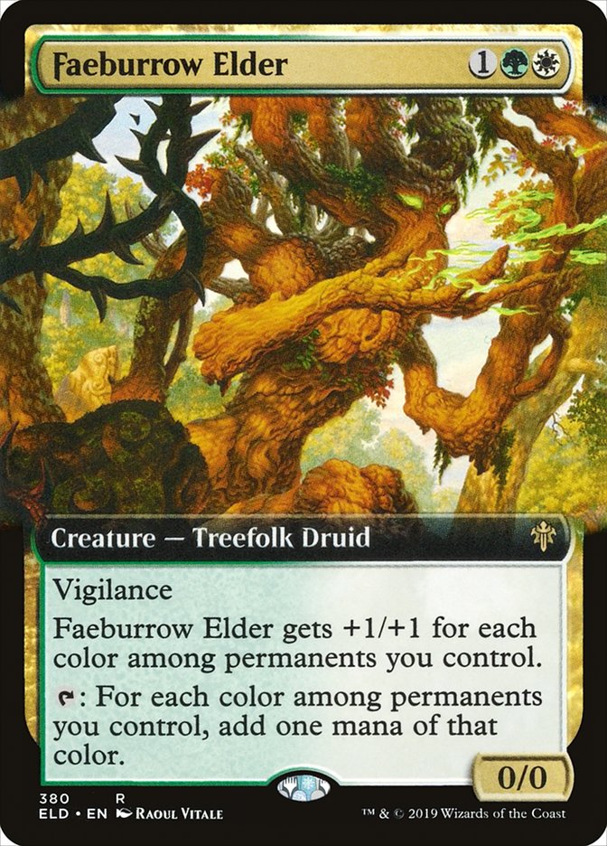 Faeburrow Elder (Extended) [Throne of Eldraine] | Devastation Store