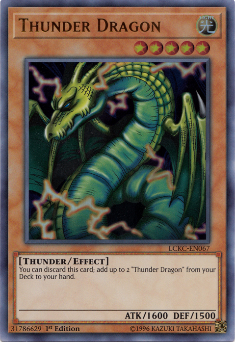 Thunder Dragon [LCKC-EN067] Ultra Rare | Devastation Store