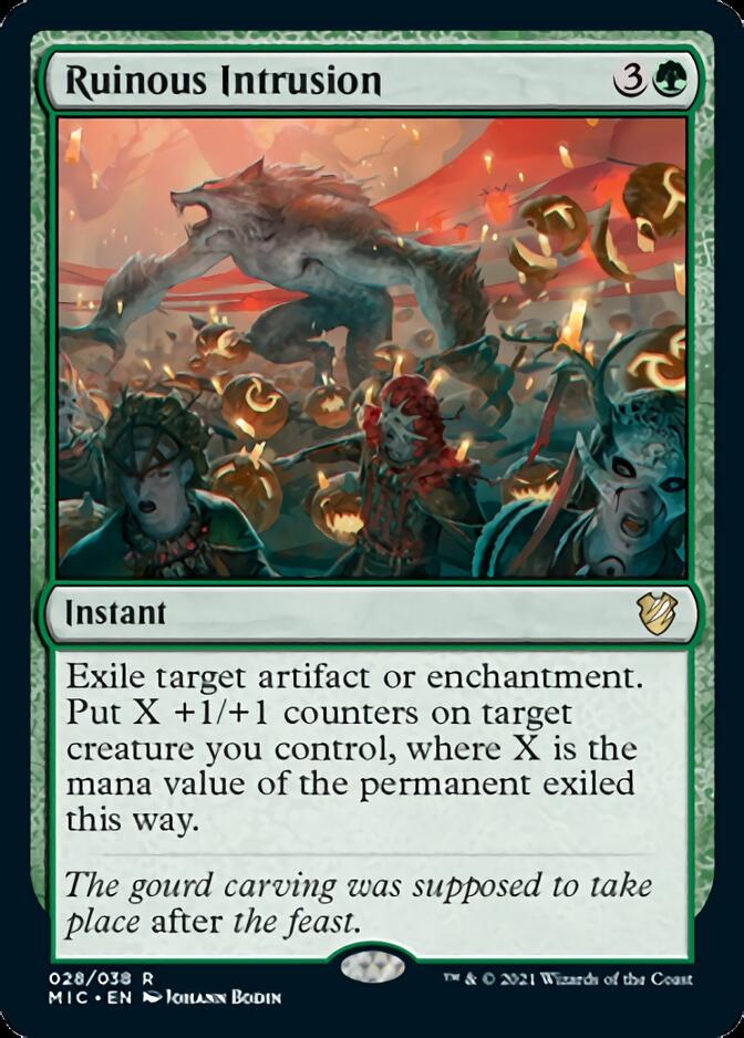 Ruinous Intrusion [Innistrad: Midnight Hunt Commander] | Devastation Store