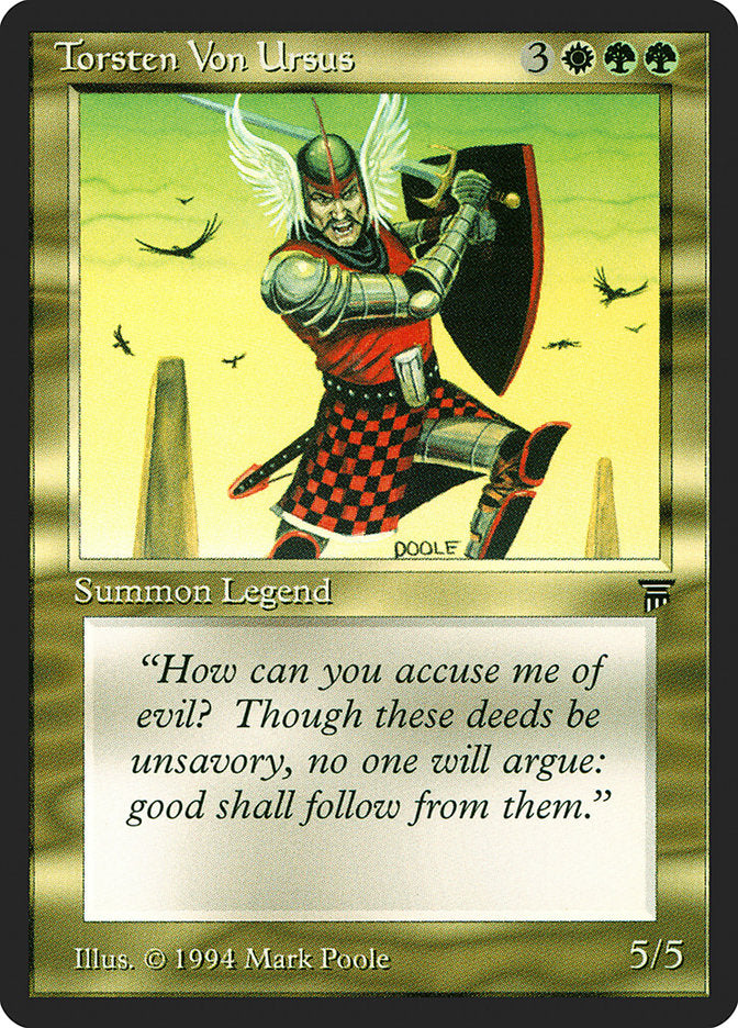 Torsten Von Ursus [Legends] - Devastation Store | Devastation Store