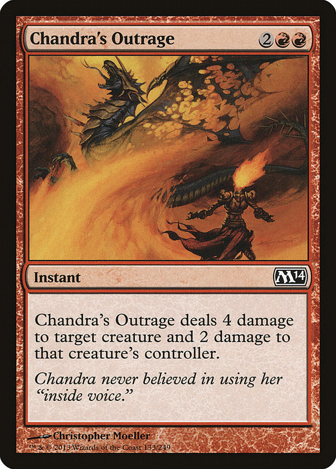 Chandra's Outrage [Magic 2014] - Devastation Store | Devastation Store