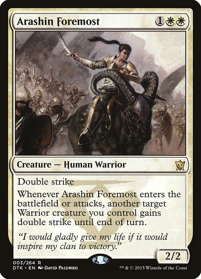 Arashin Foremost [Dragons of Tarkir] - Devastation Store | Devastation Store