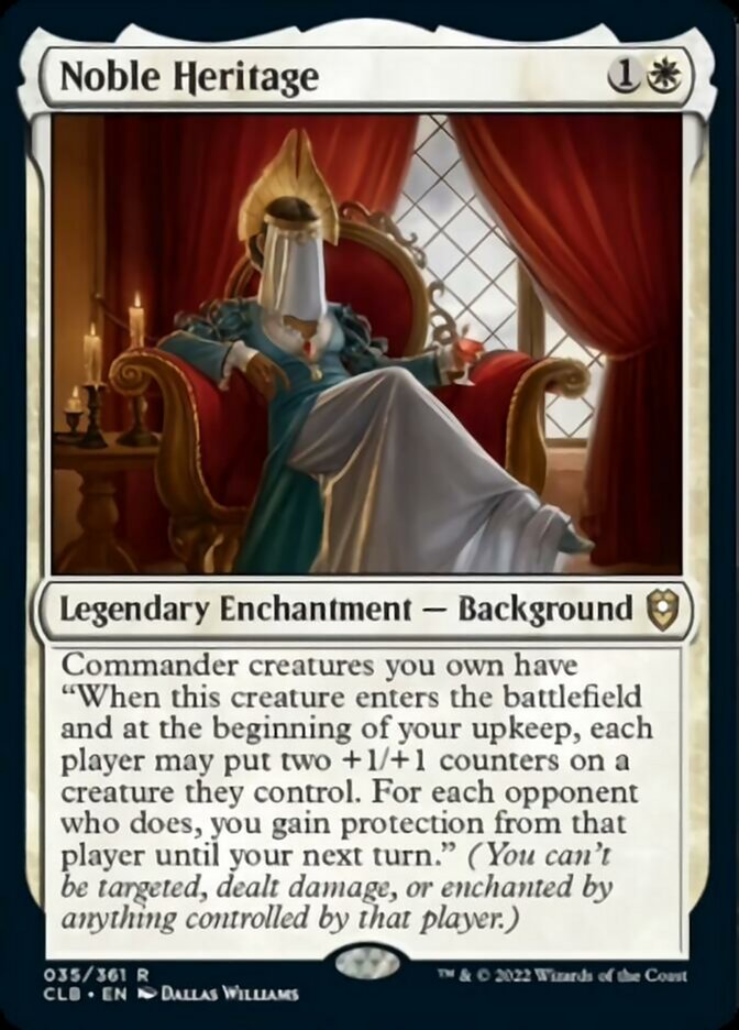 Noble Heritage [Commander Legends: Battle for Baldur's Gate] | Devastation Store