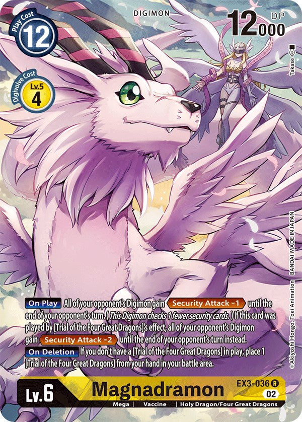 Magnadramon [EX3-036] (Alternate Art) [Draconic Roar] | Devastation Store