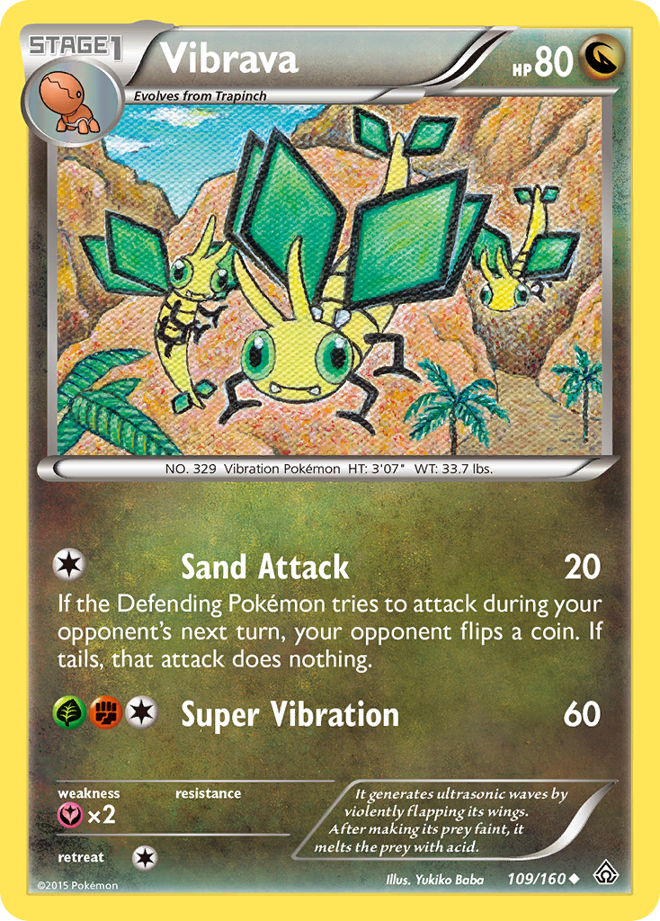 Vibrava (109/160) [XY: Primal Clash] | Devastation Store
