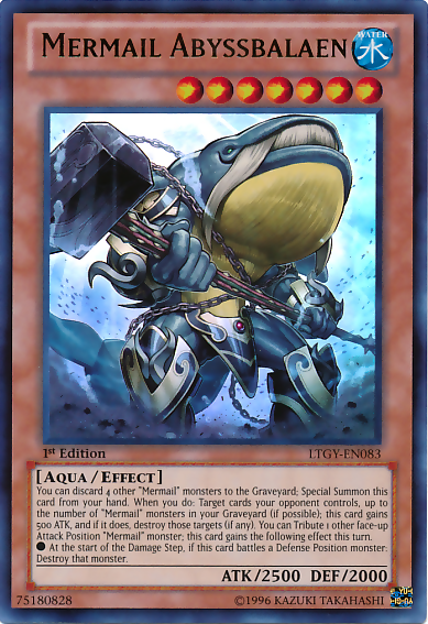 Mermail Abyssbalaen [LTGY-EN083] Ultra Rare | Devastation Store