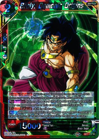 Broly, Demonic Origins [BT7-117] | Devastation Store