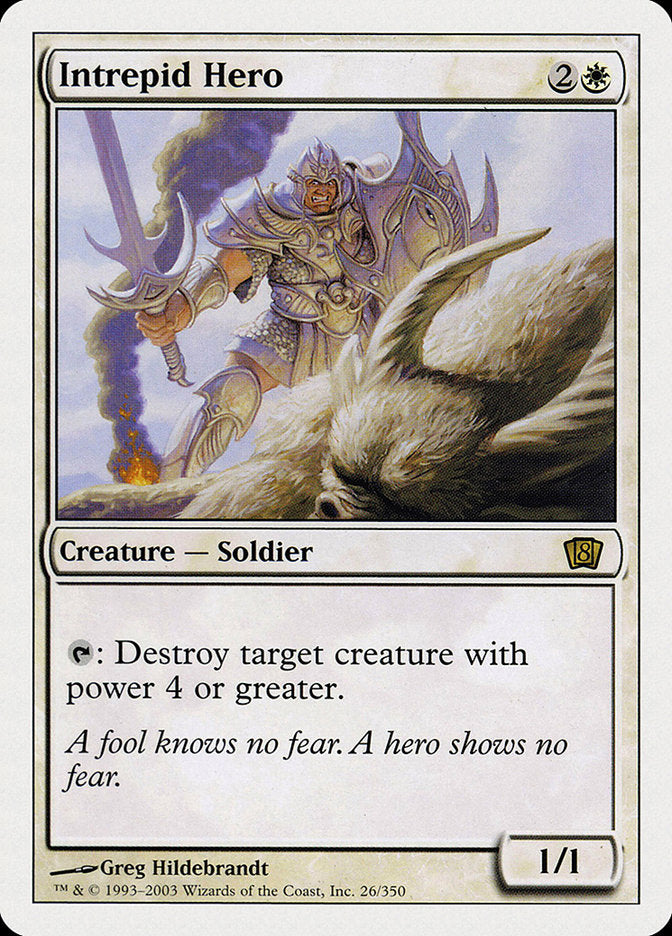 Intrepid Hero [Eighth Edition] - Devastation Store | Devastation Store
