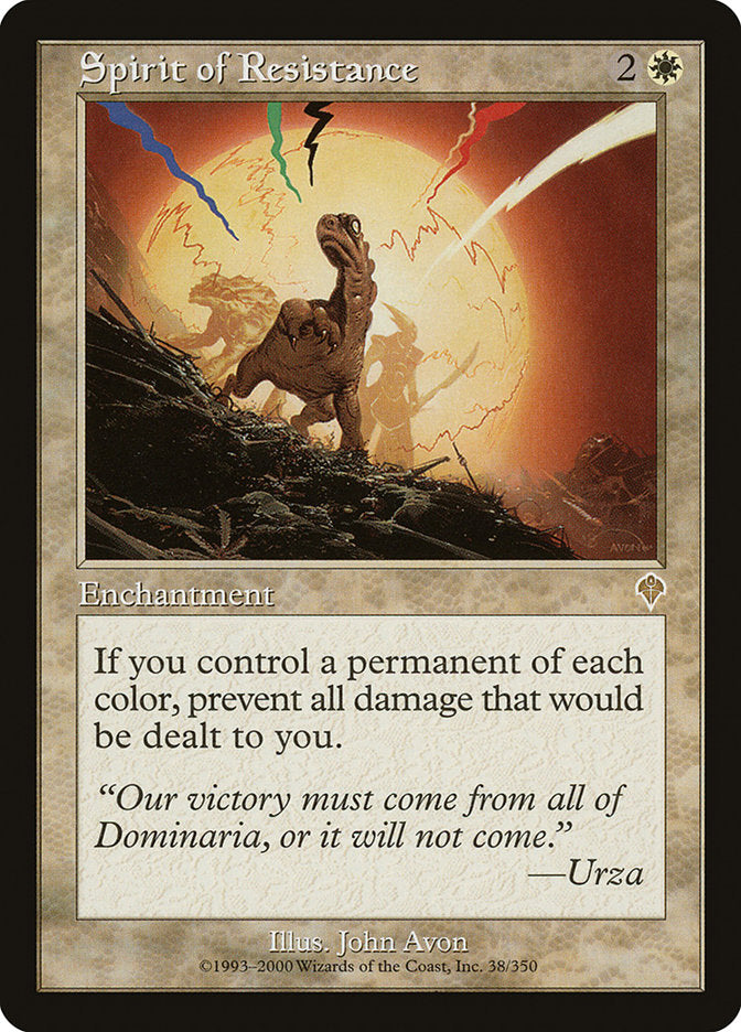 Spirit of Resistance [Invasion] - Devastation Store | Devastation Store