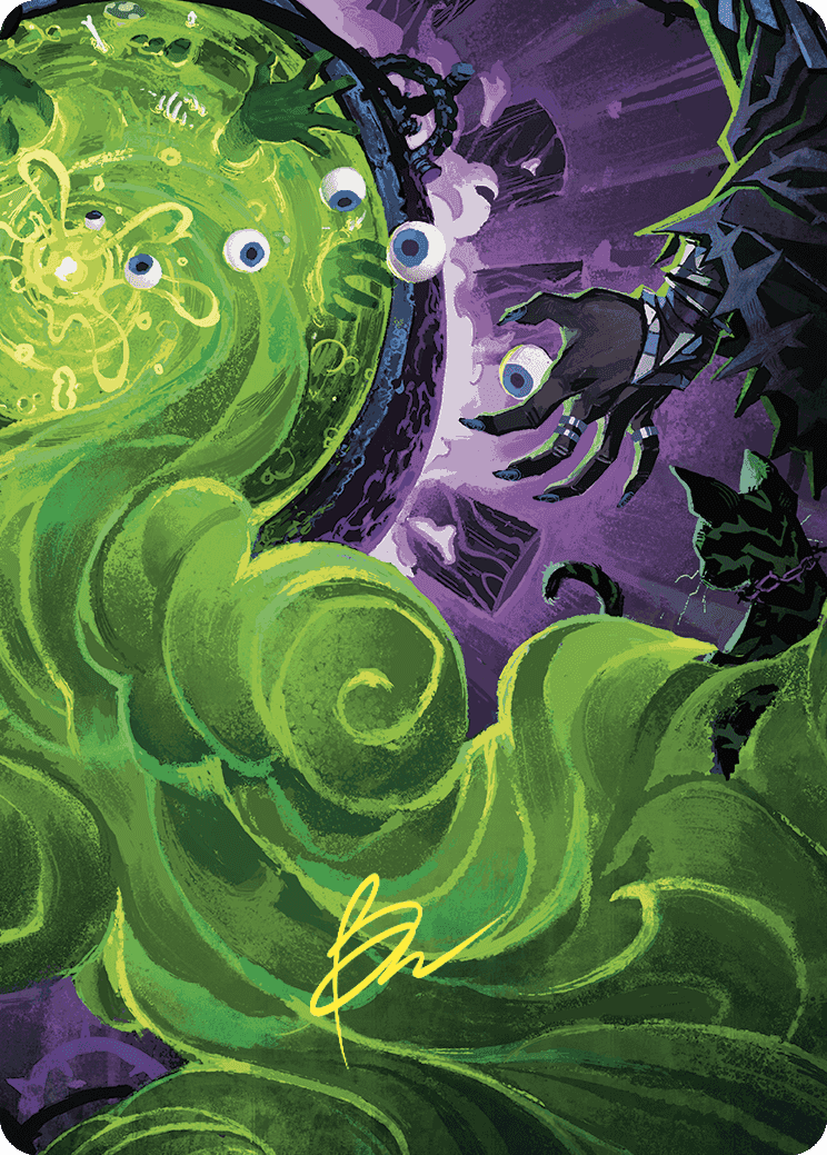 Waste Not Art Card (Gold-Stamped Signature) [Wilds of Eldraine Art Series] | Devastation Store