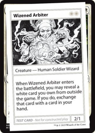 Wizened Arbiter (2021 Edition) [Mystery Booster Playtest Cards] | Devastation Store