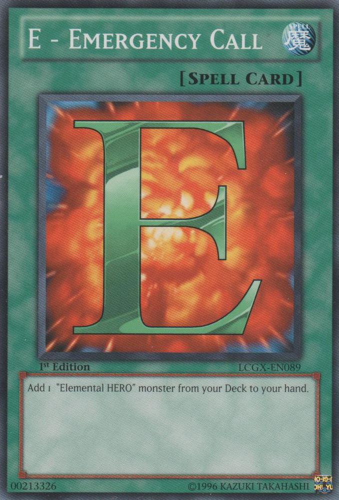 E - Emergency Call [LCGX-EN089] Common | Devastation Store