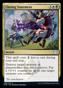 Closing Statement [Strixhaven: School of Mages] | Devastation Store